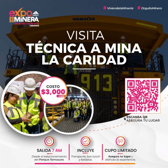 Visita Técnica a Mina La Caridad