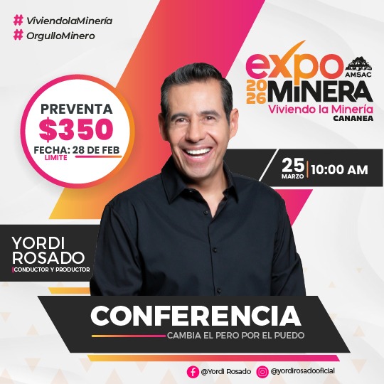 Conferencia "Cambia el pero por el puedo" - Yordi Rosado